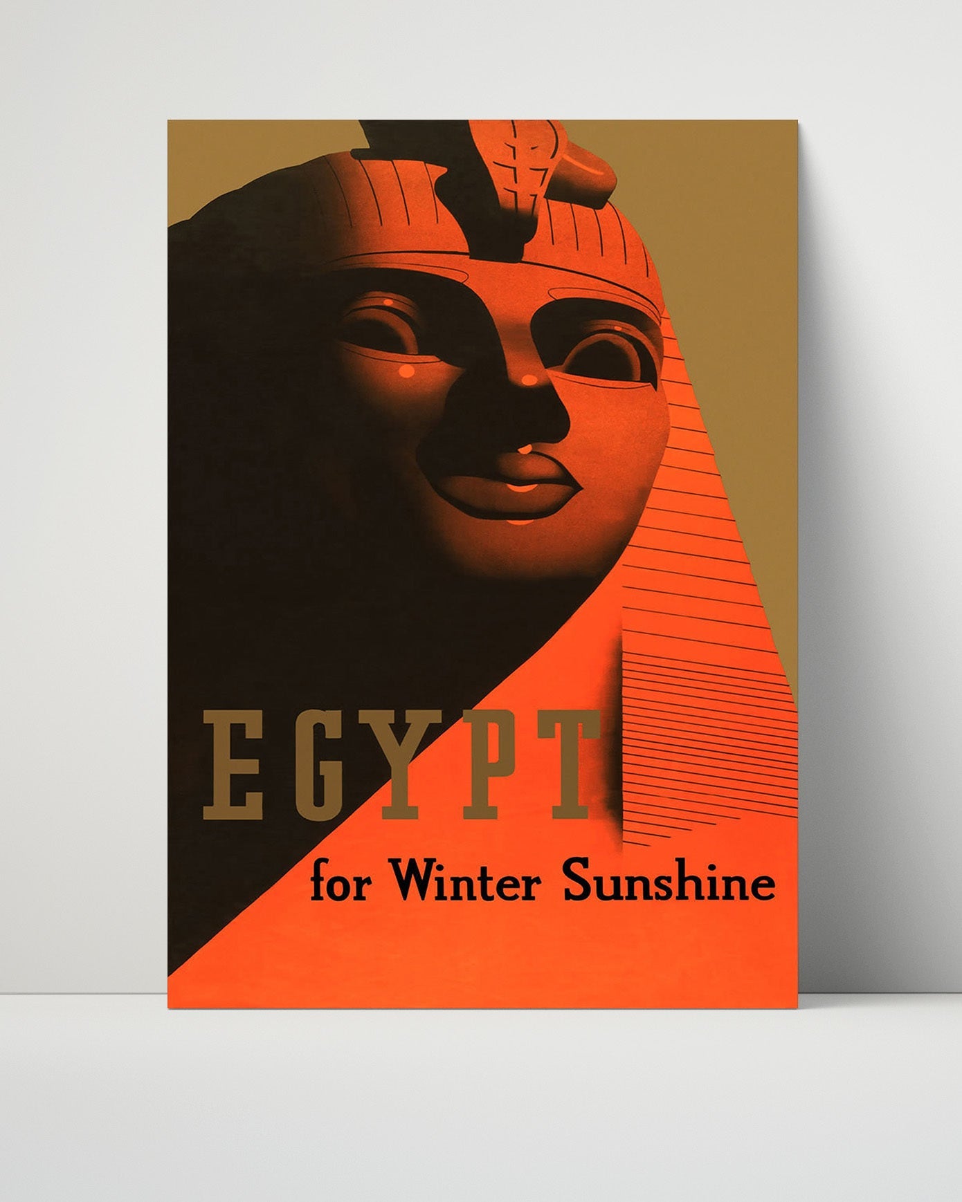 Classic Travel Poster - Egypt - Winter Sunshine