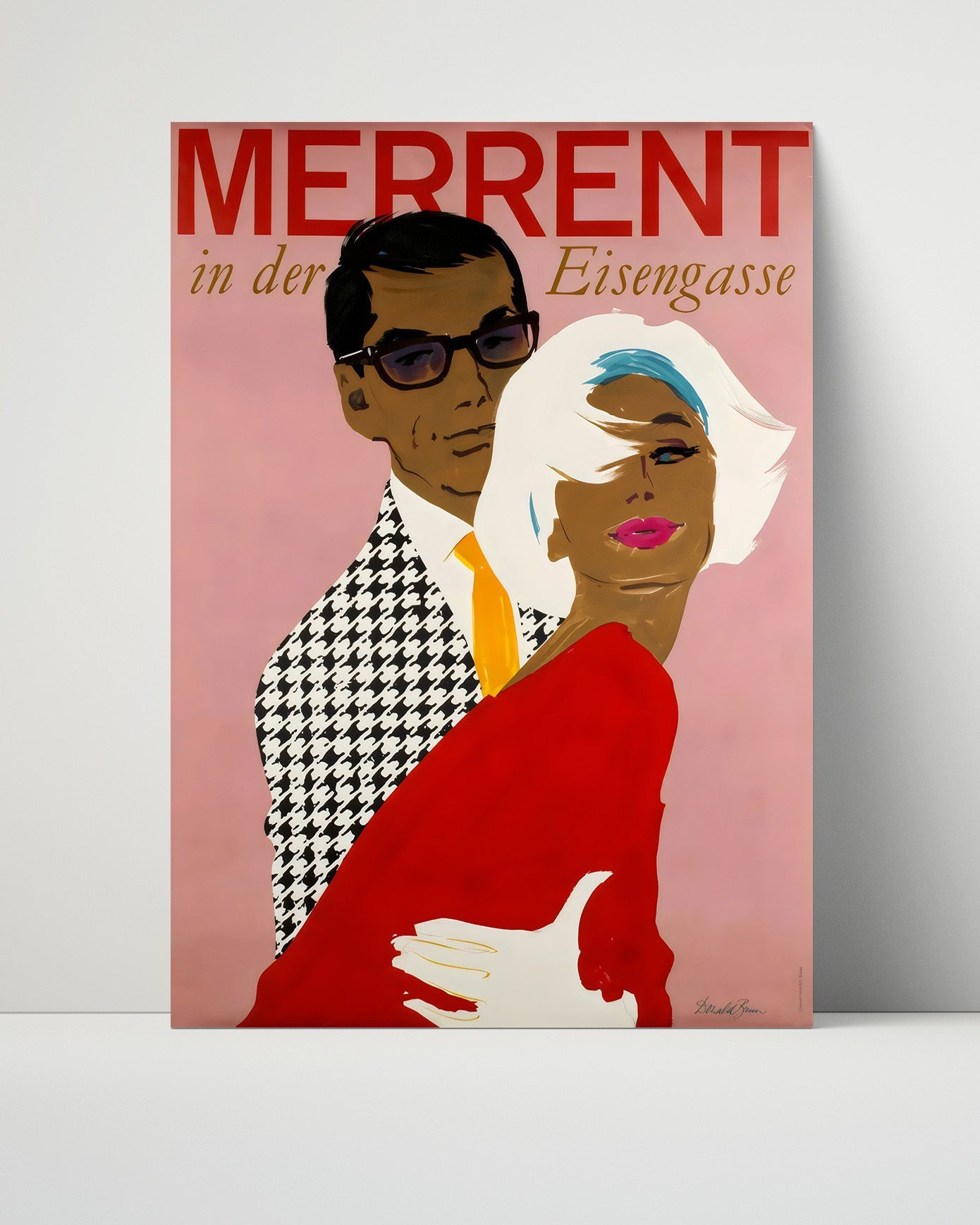 Classic Travel Poster - Fashion - Mer Rent Eisengasse