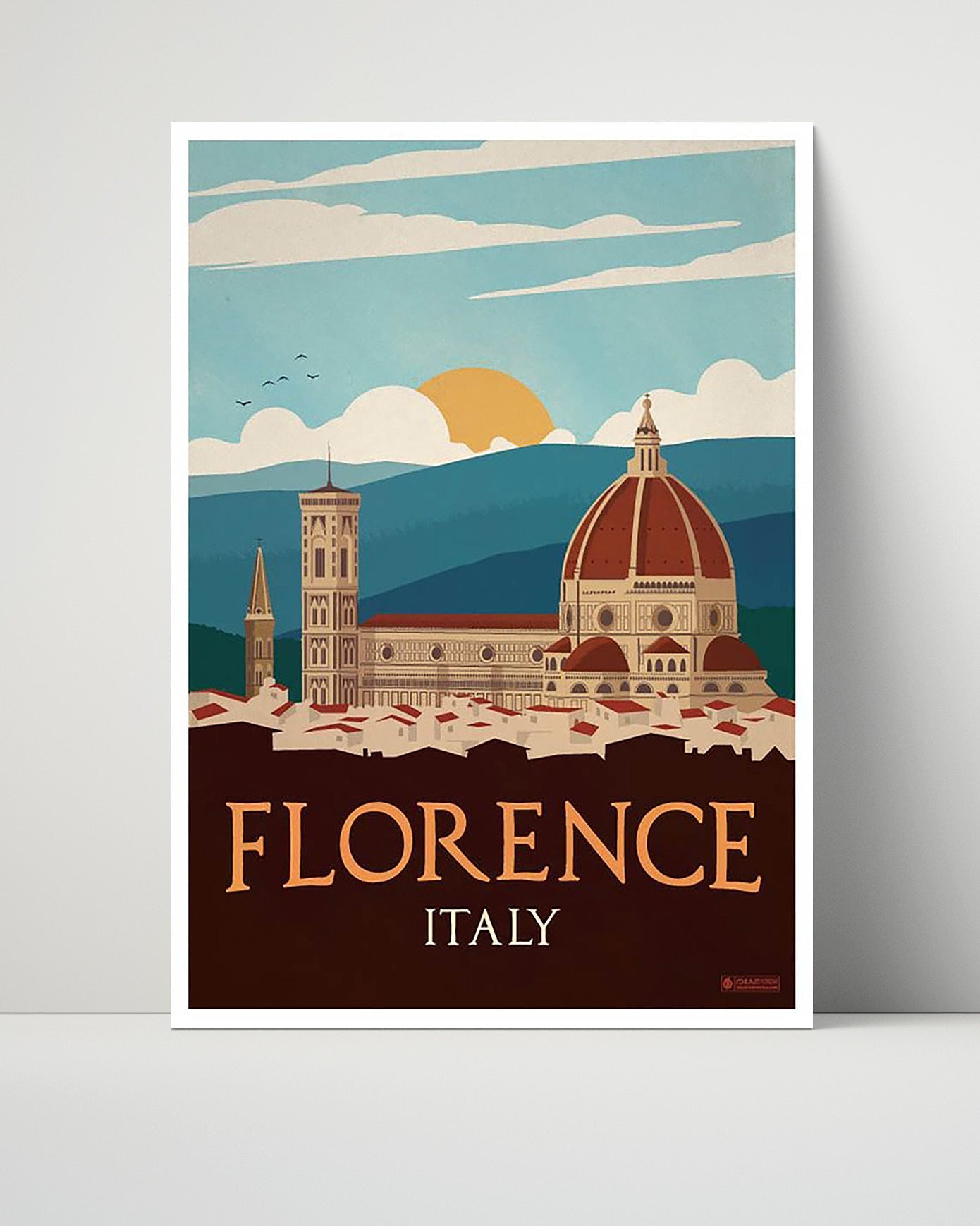 Classic Travel Unframed Poster -  Florence - Italy