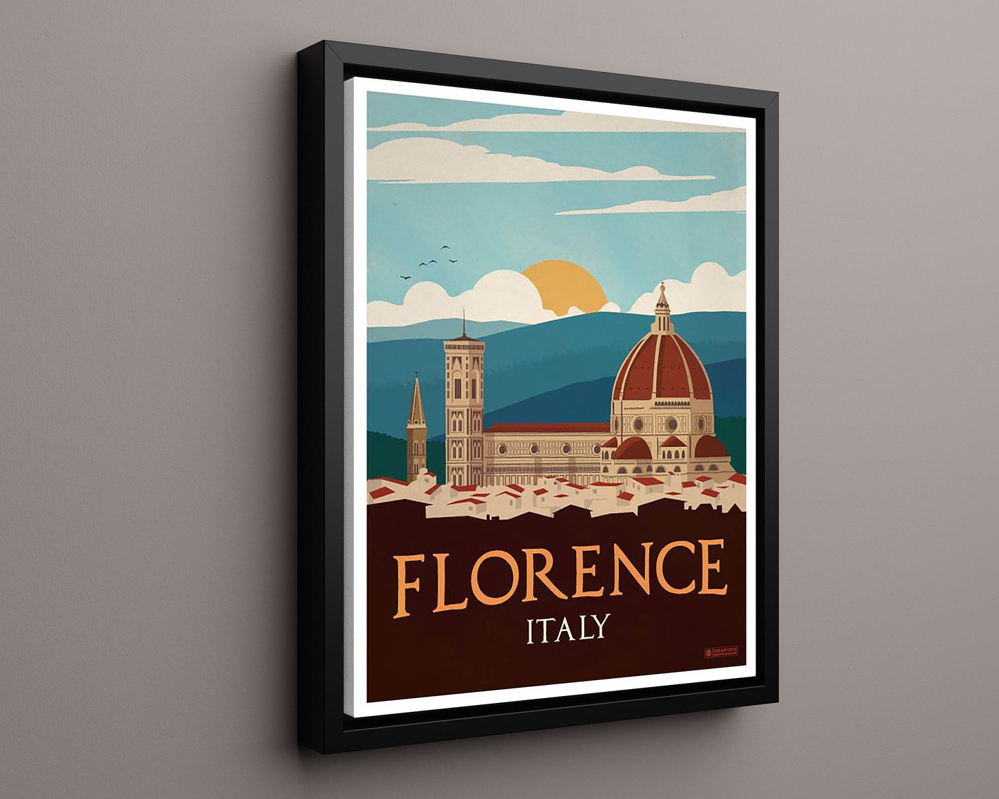 Classic Travel Poster - Florence - Italy