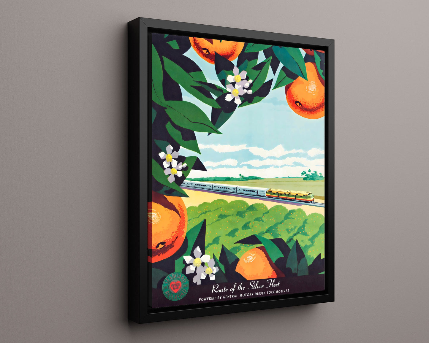 Classic Travel Poster - Florida - Silver Fleet