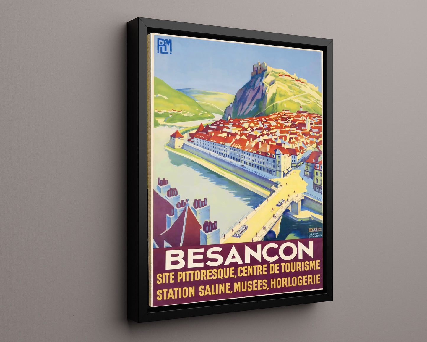 Classic Travel Poster - France - Besancon