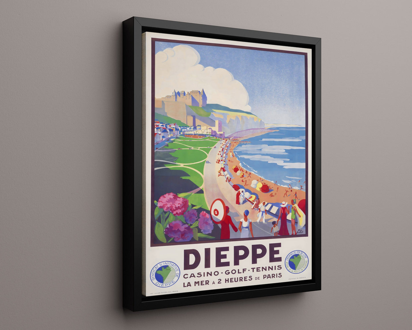 Classic Travel Poster - France - Dieppe