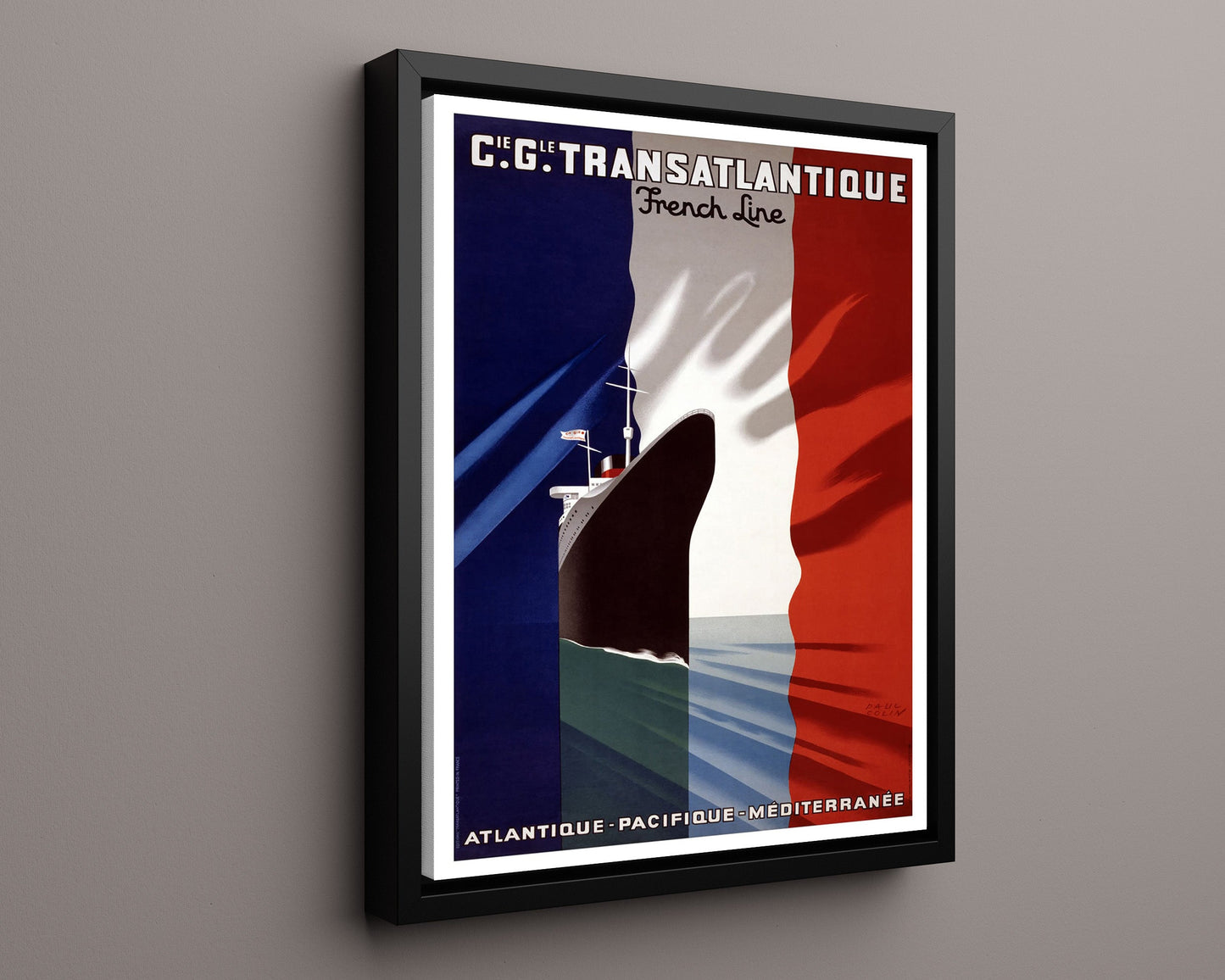 Classic Travel Poster - France - FrenchLine