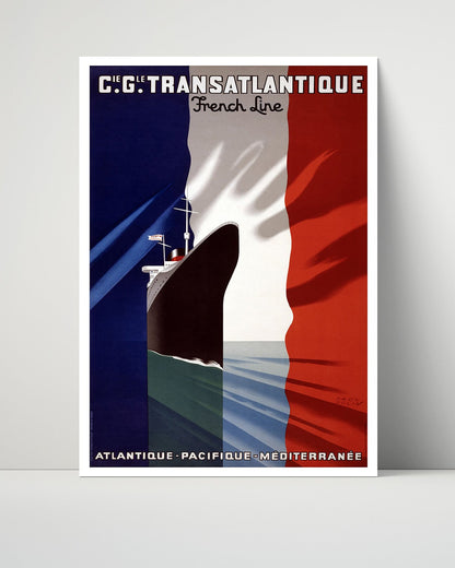 Classic Travel Unframed Poster -  France - FrenchLine