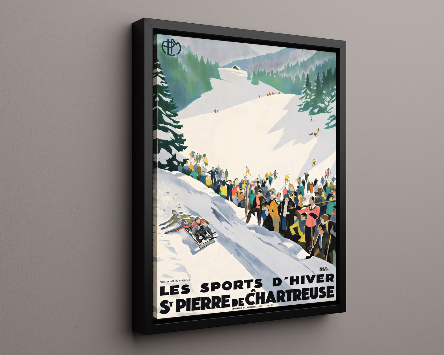 Classic Travel Poster - France - St Pierre de Chartreuse