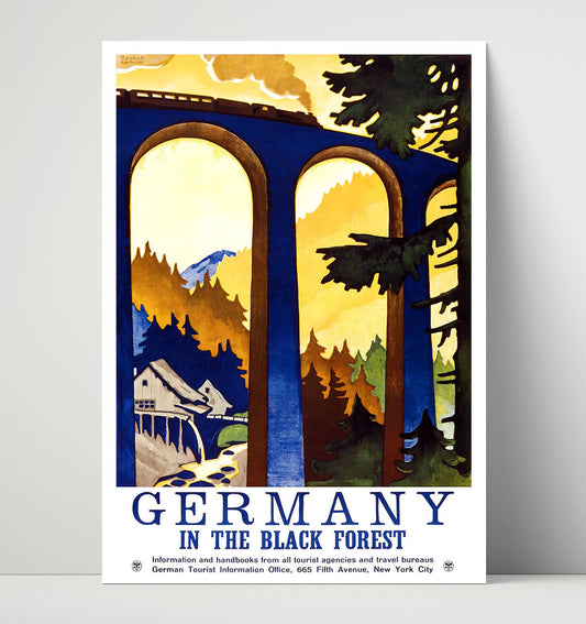 Germany Black Forest - Travel - 16x20 Unframed Print