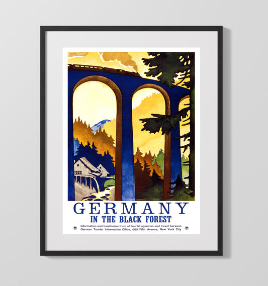Germany Black Forest - Travel - 16x20 Gallery Frame
