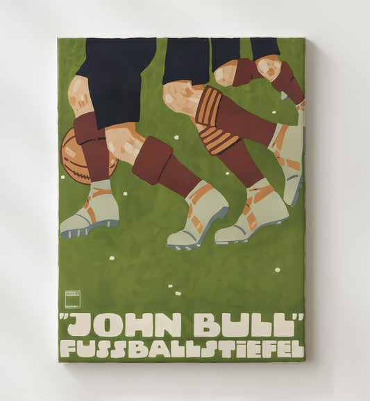 Germany John Bull Football - Travel - 20x24 Canvas