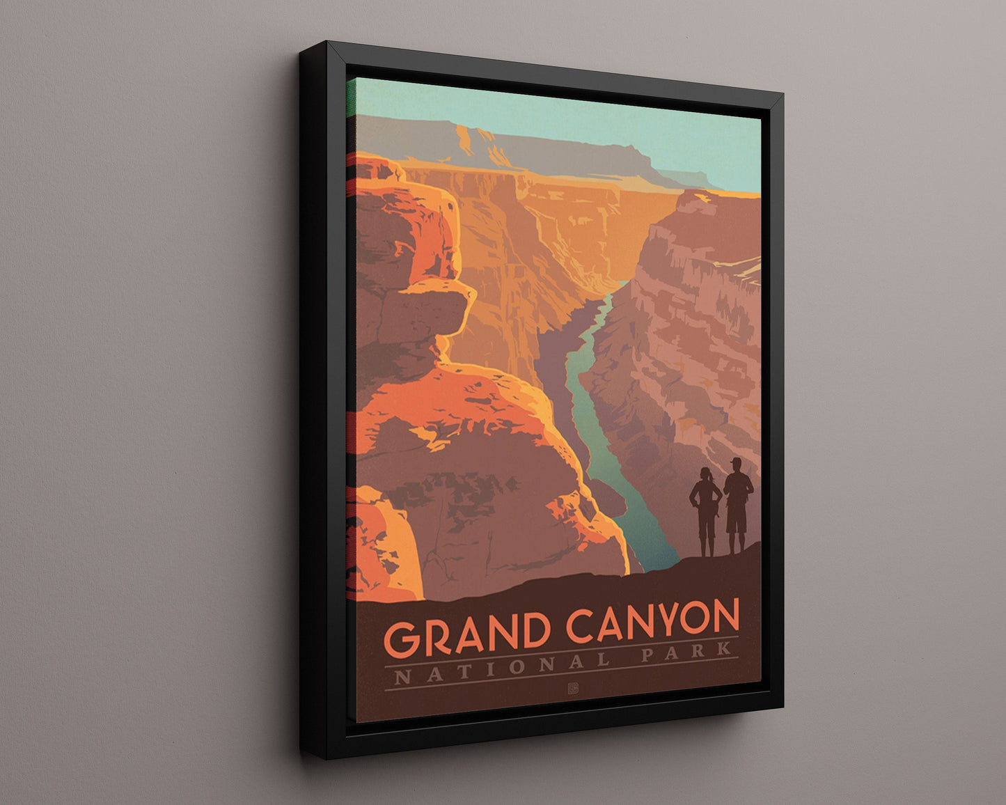 Classic Travel Poster - Grand Canyon - National Park