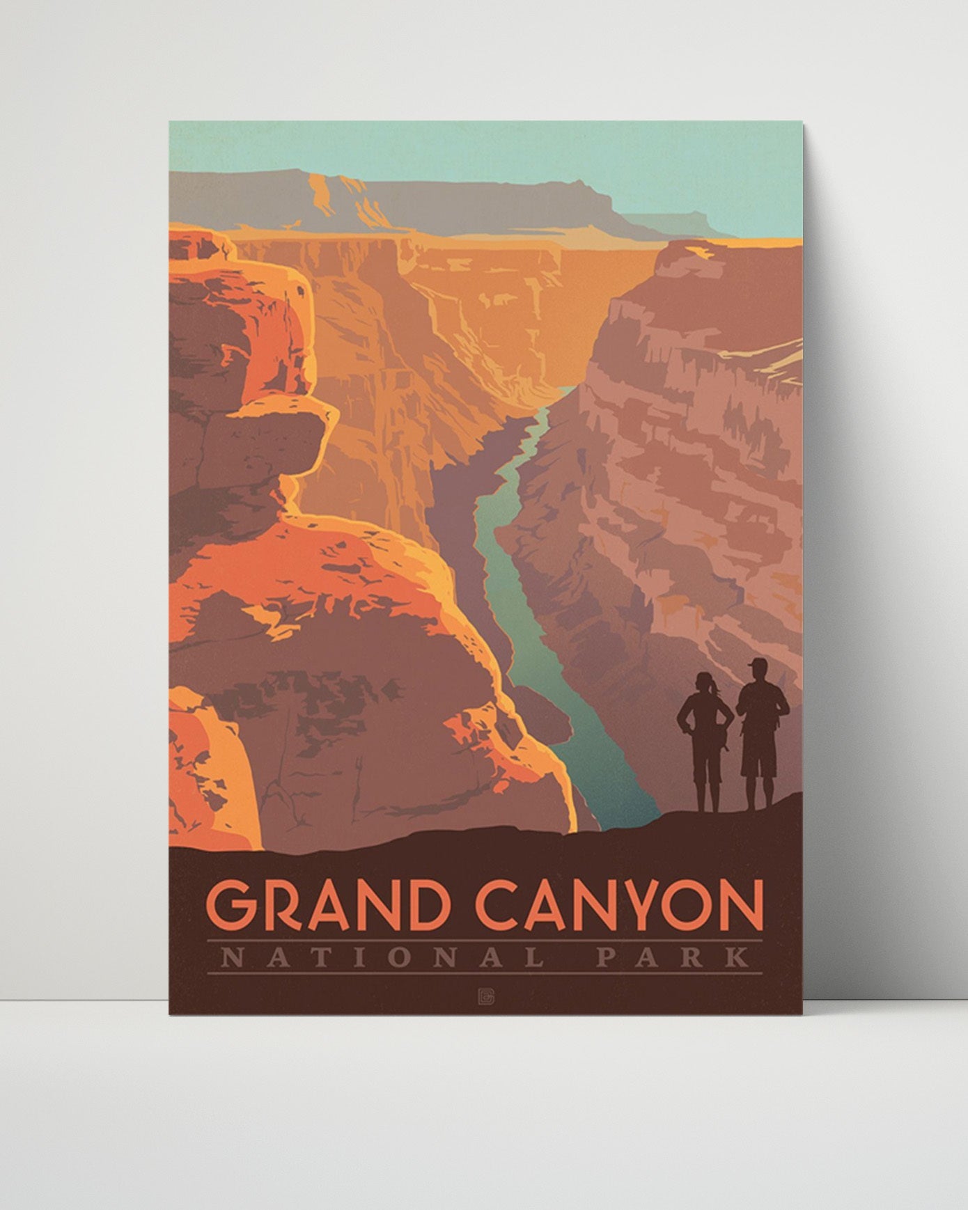 Classic Travel Poster - Grand Canyon - National Park