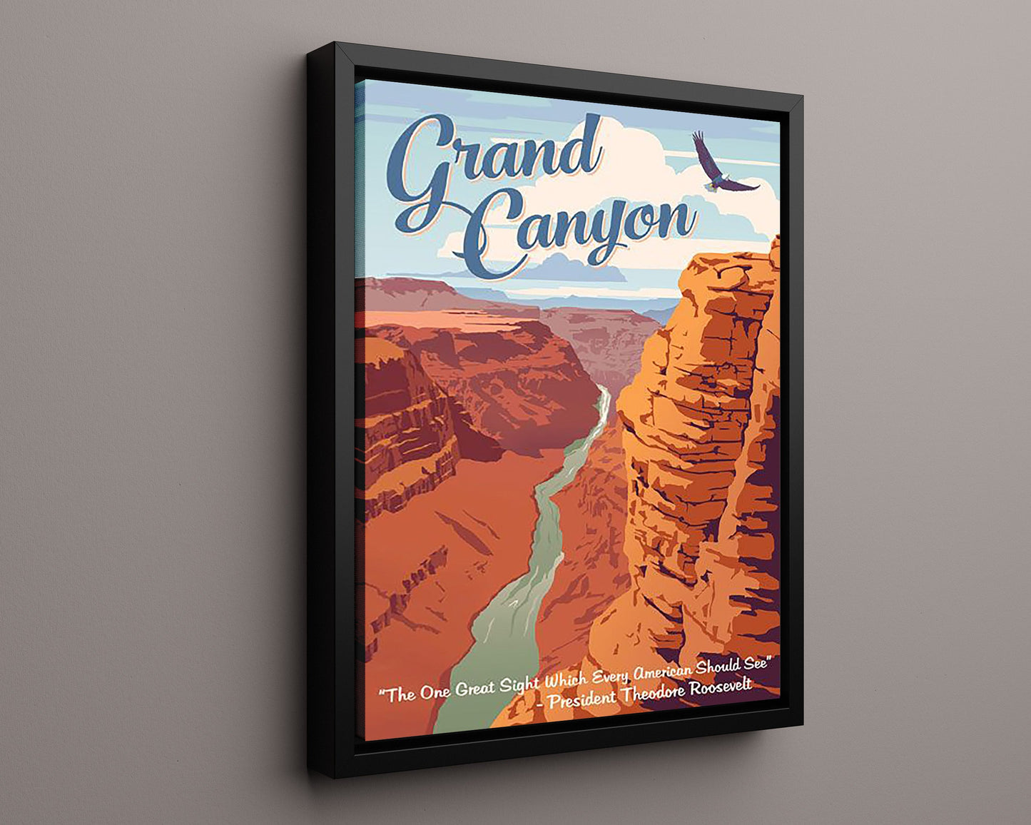 Classic Travel Poster - Grand Canyon - United States