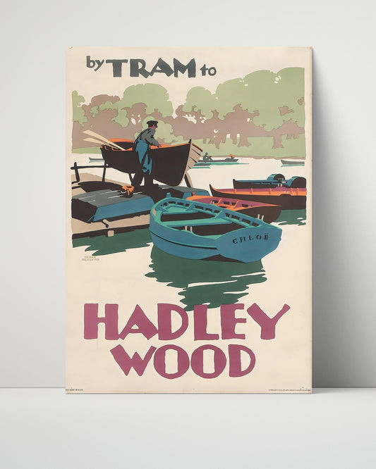 Classic Travel Unframed Poster -  Hadley Wood - Tram Route