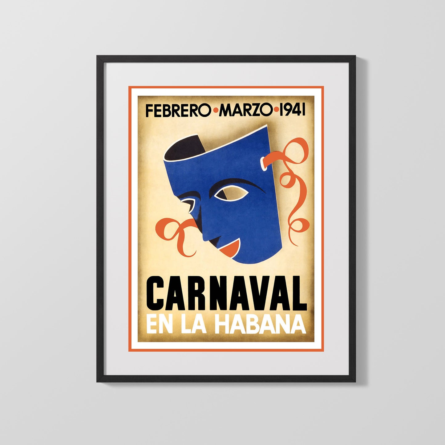 Classic Travel Poster - Havana - Carnaval 1941