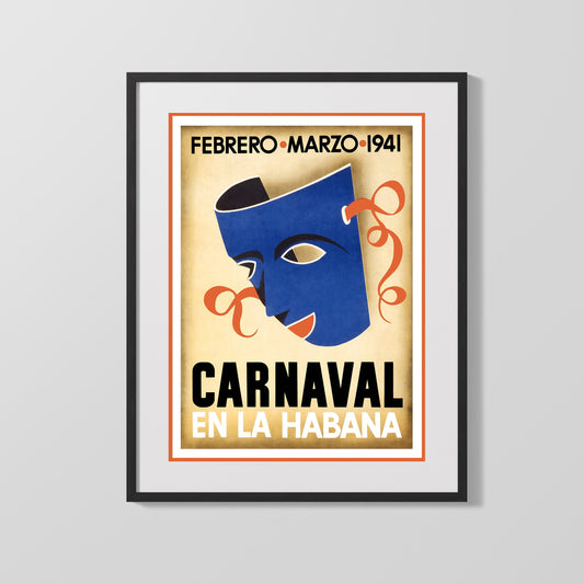 Classic Travel Poster - Havana - Carnaval 1941