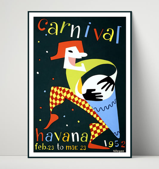 Havana Carnaval 1952 - Travel - 16x20 Unframed Print