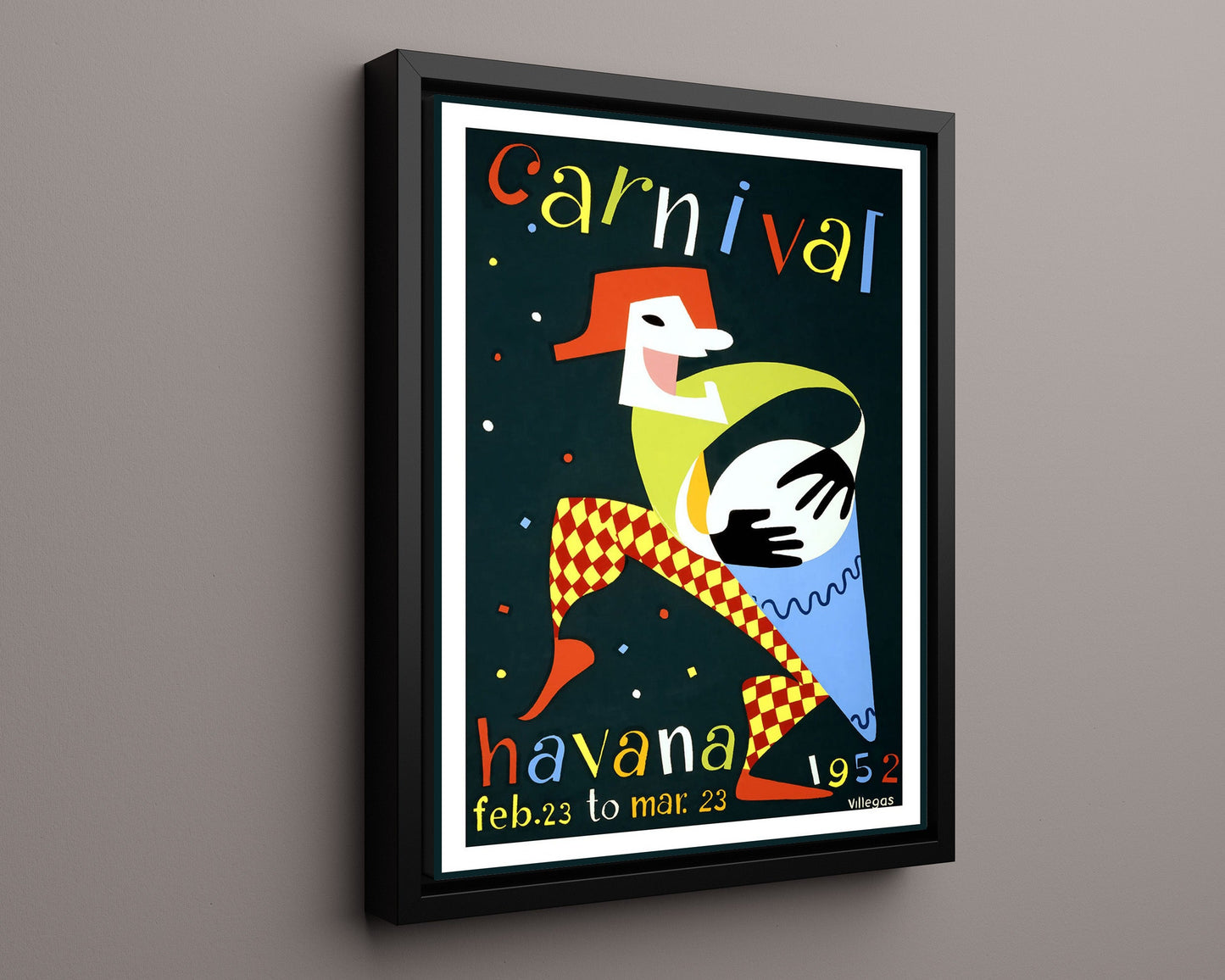 Classic Travel Poster - Havana - Carnaval 1952