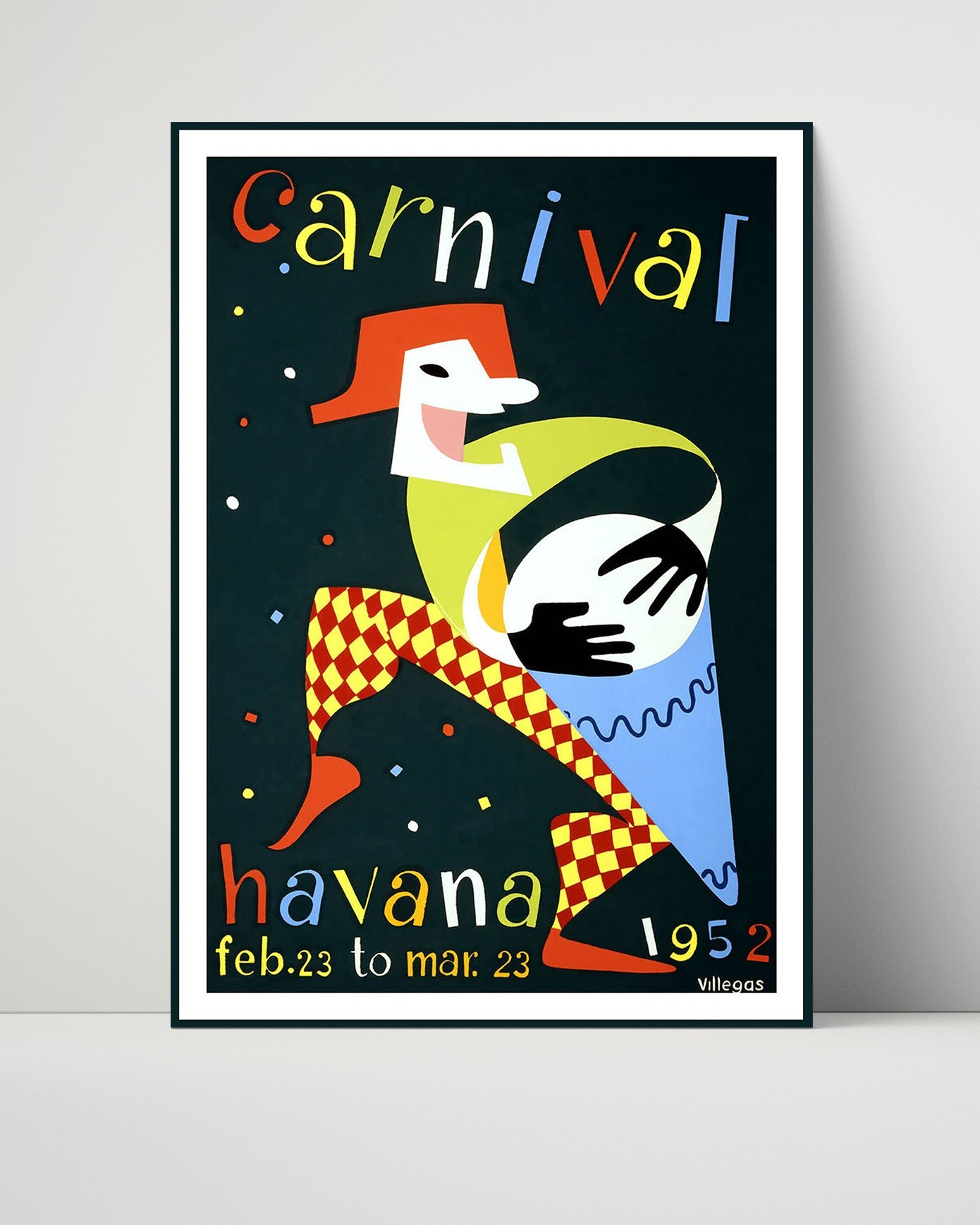 Classic Travel Poster - Havana - Carnaval 1952