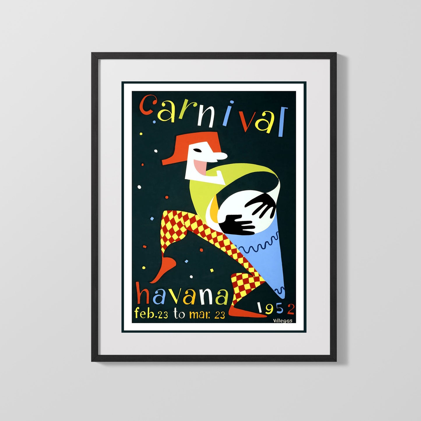 Classic Travel Poster - Havana - Carnaval 1952