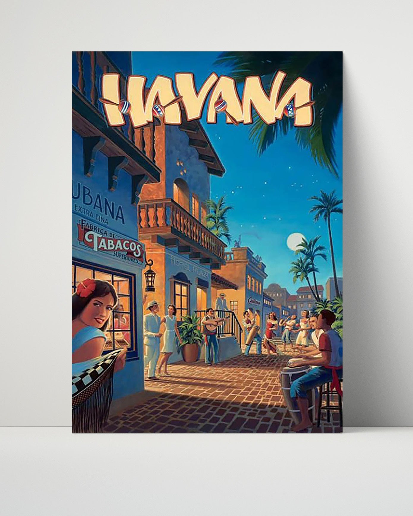 Classic Travel Poster - Havana - Cuba