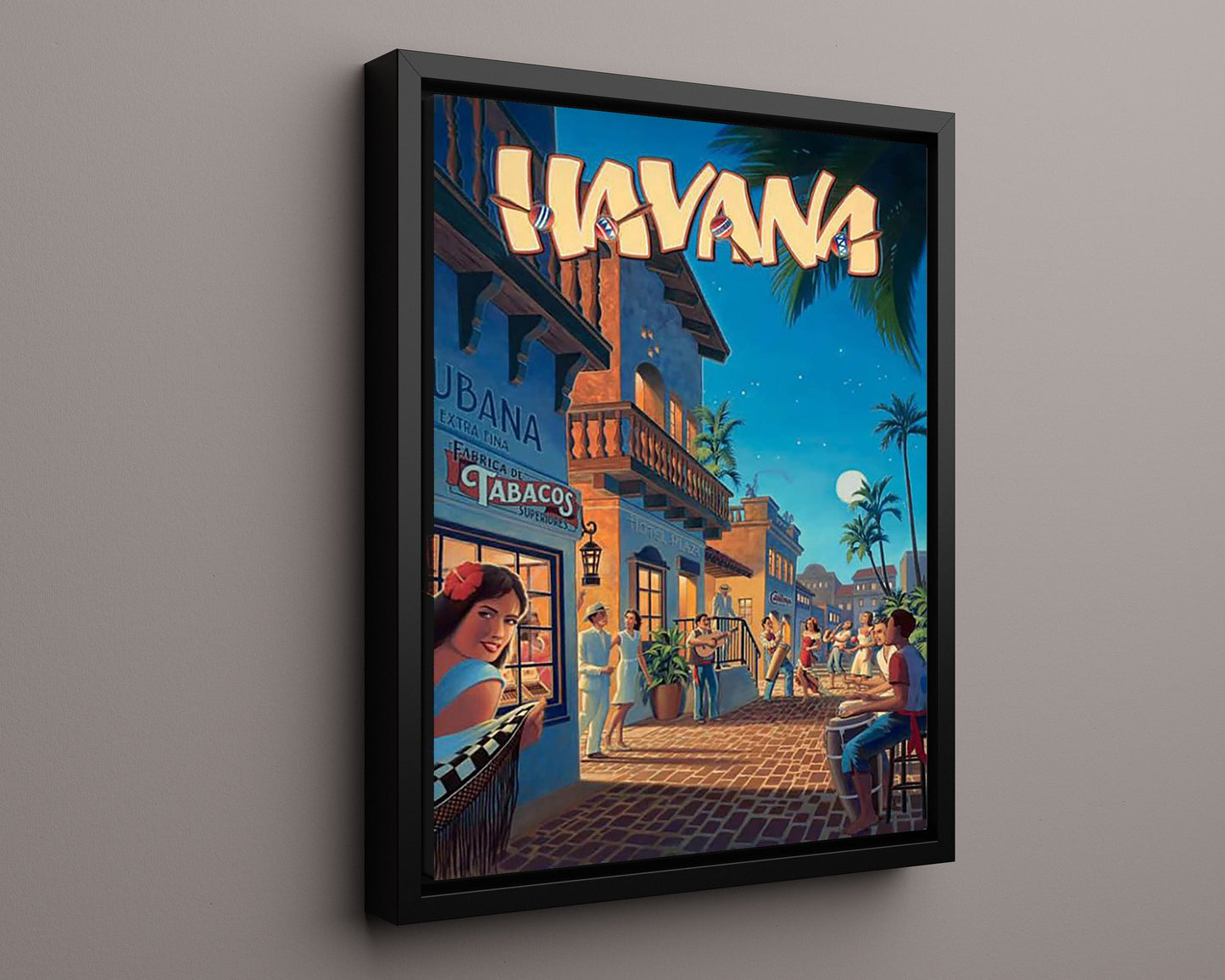 Classic Travel Poster - Havana - Cuba