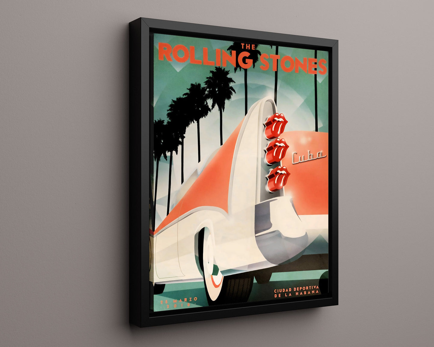 Classic Travel Poster - Havana - Cuba Nightlife