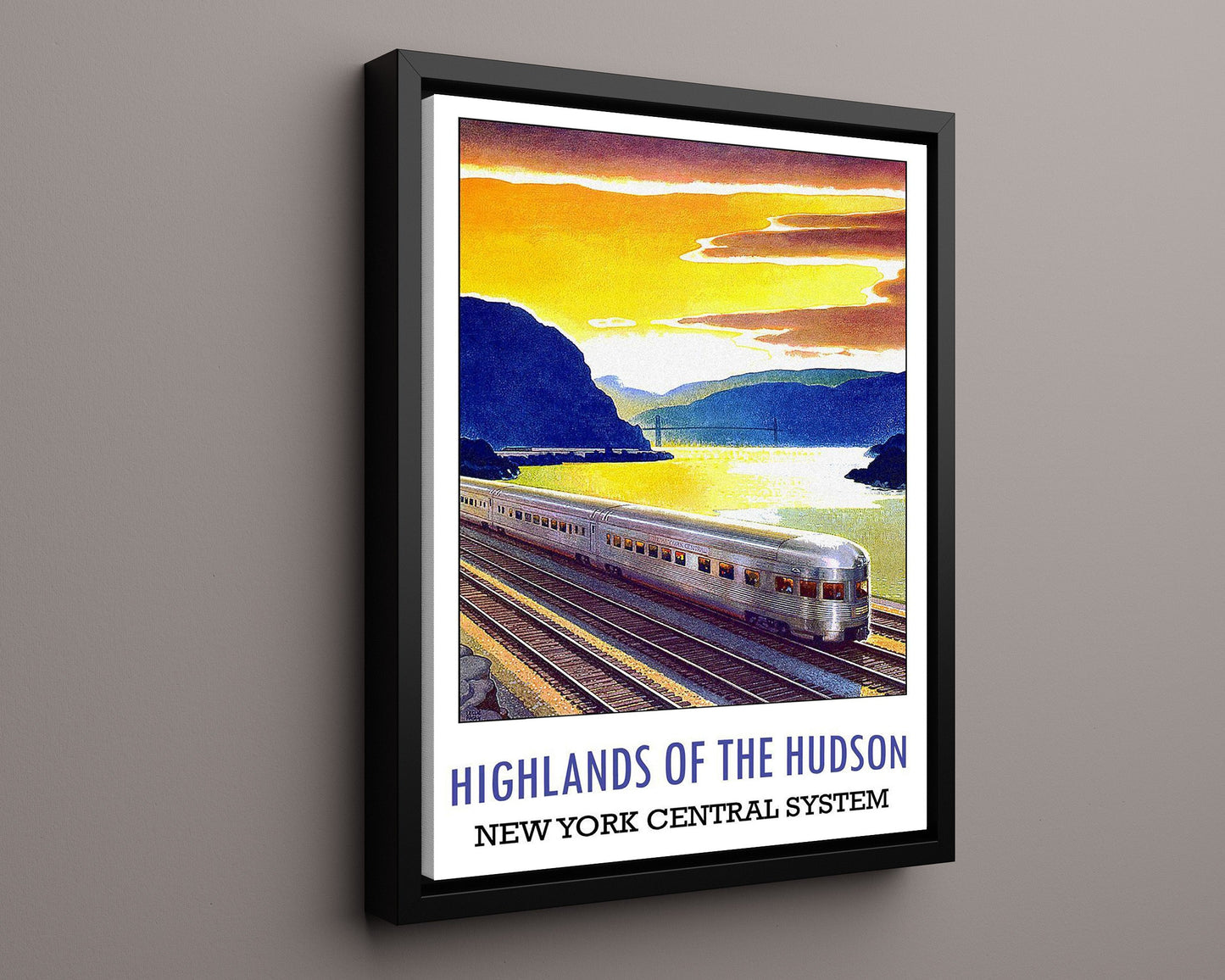 Classic Travel Poster - Hudson - Highlands