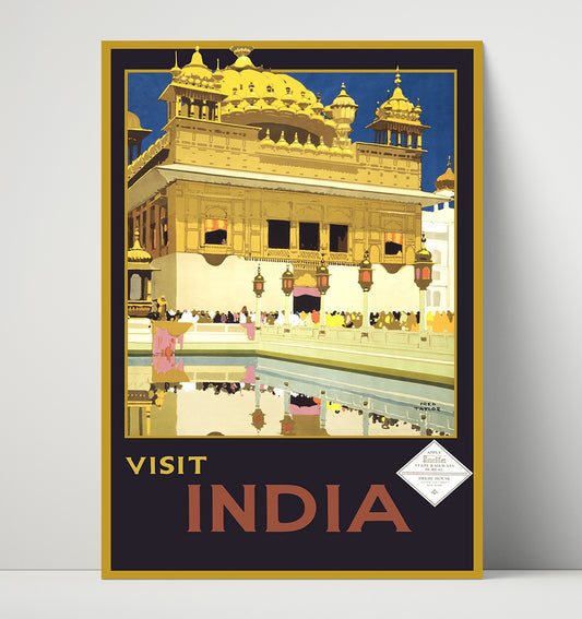 India Delhi House - Travel - 16x20 Unframed Print