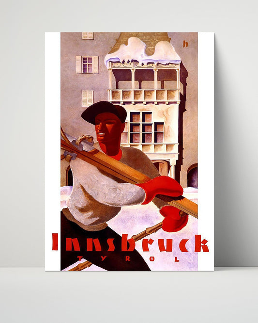 Classic Travel Unframed Poster -  Innsbruck - Tyrol