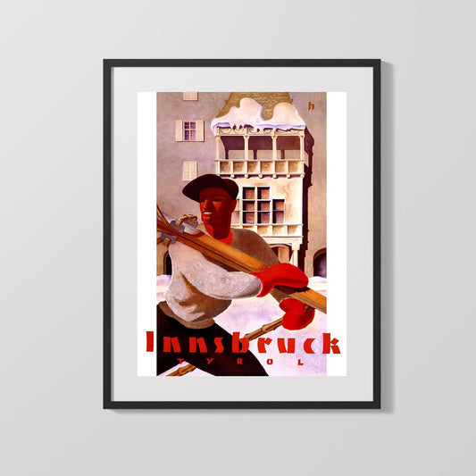 Classic Travel Poster - Innsbruck - Tyrol