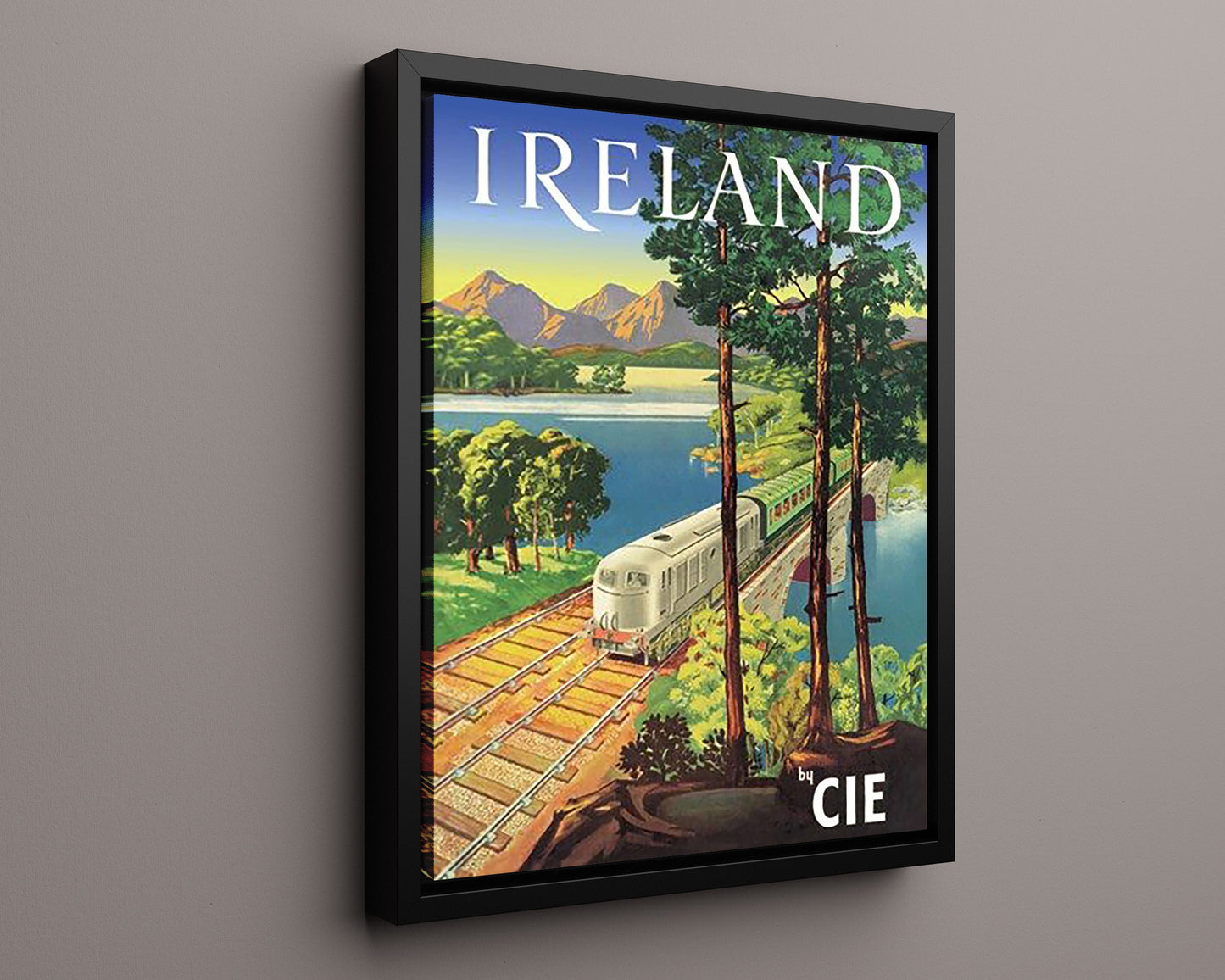Classic Travel Poster - Ireland - CIE Railway
