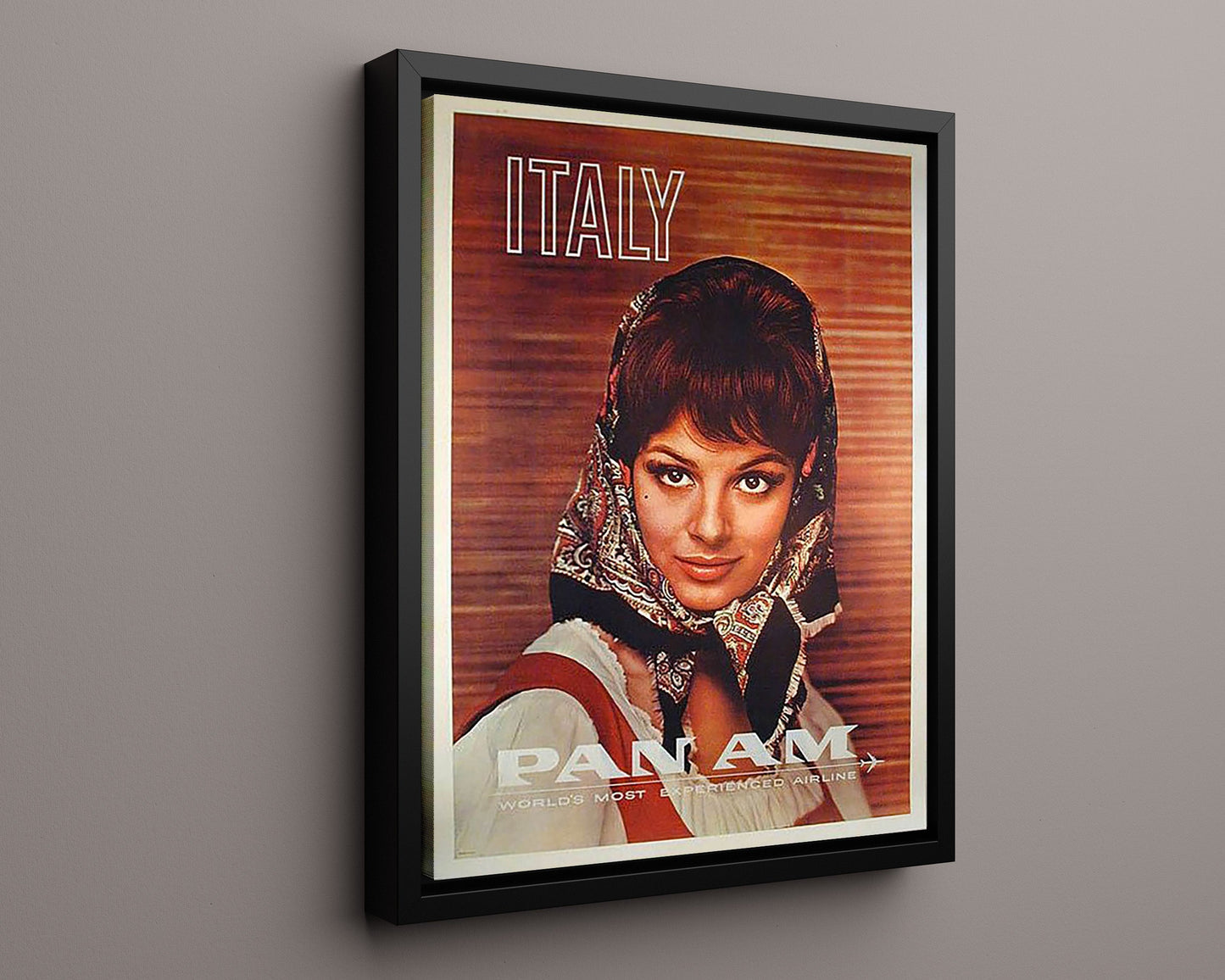 Classic Travel Poster - Italy - Pan Am Airlines