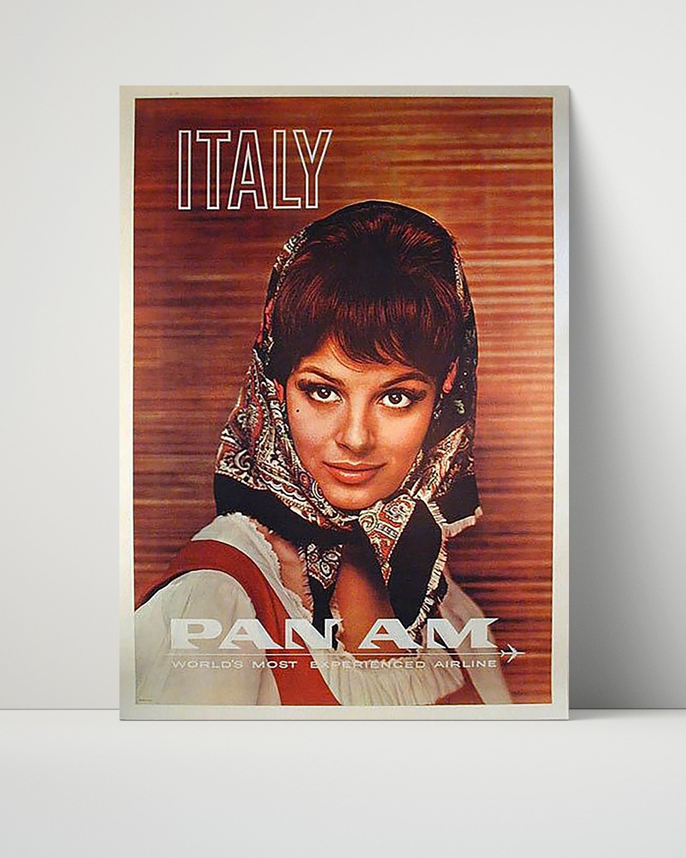 Classic Travel Poster - Italy - Pan Am Airlines