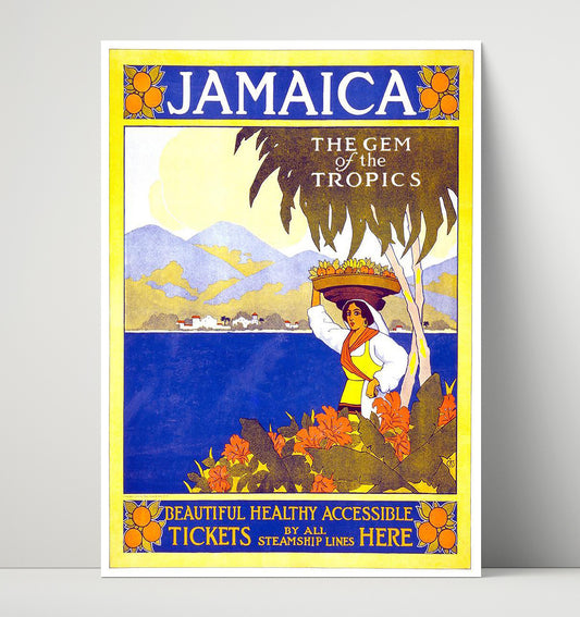 Jamaica Gem of the Tropics - Travel - 16x20 Unframed Print