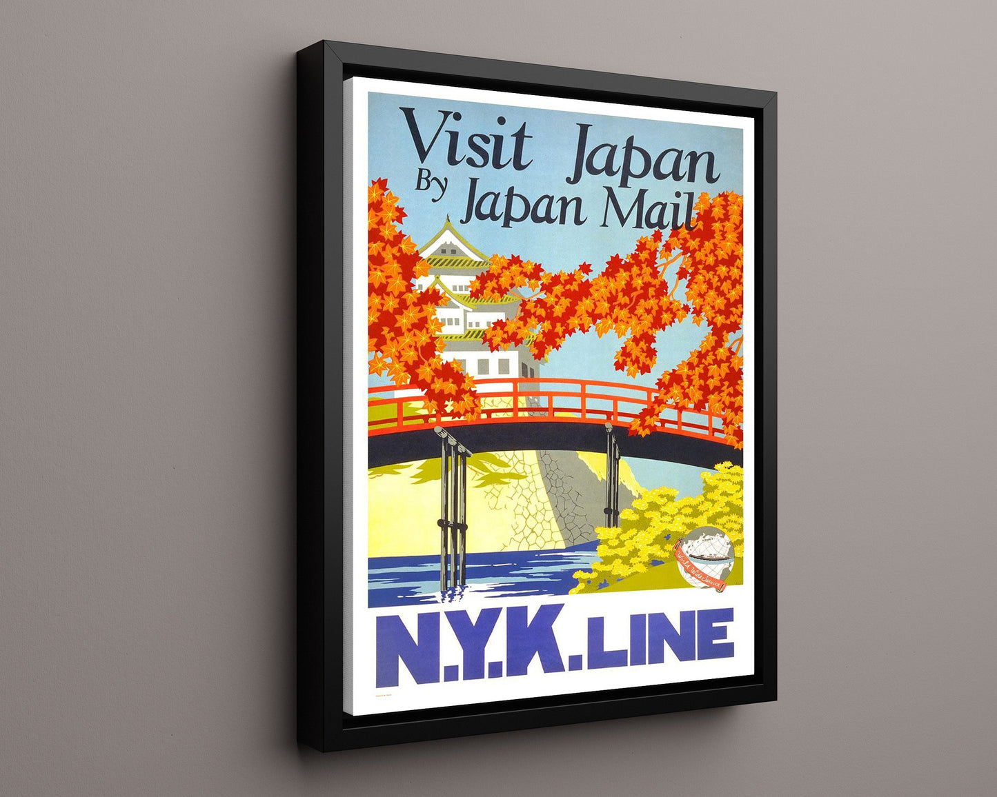 Classic Travel Poster - Japan - Japanese Government Railways