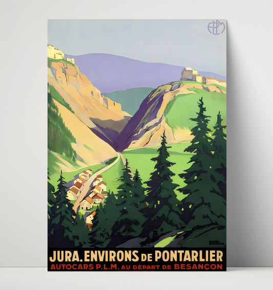Jura Pontarlier - Travel - 16x20 Unframed Print