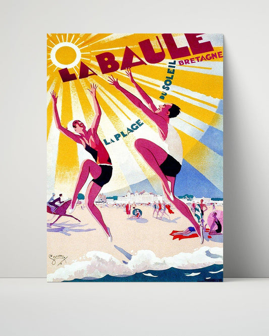 Classic Travel Unframed Poster -  La Baule - Bretagne