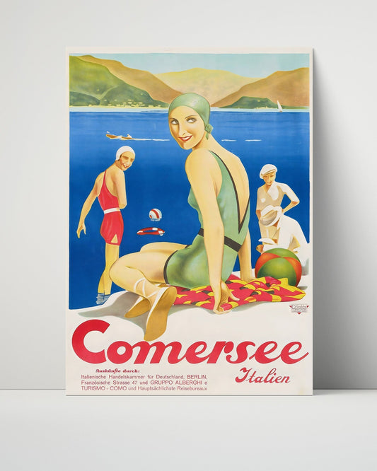 Classic Travel Unframed Poster -  Lake Como - Italia