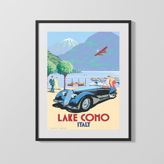 Classic Travel Poster - Lake Como - Italy