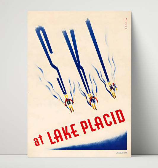 Lake Placid Ski Resort - Travel - 16x20 Unframed Print