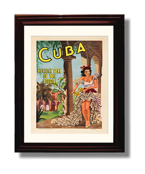 Lisbon Tram 28 Vintage Travel Print 8x10 Beveled Frame travel wall art print