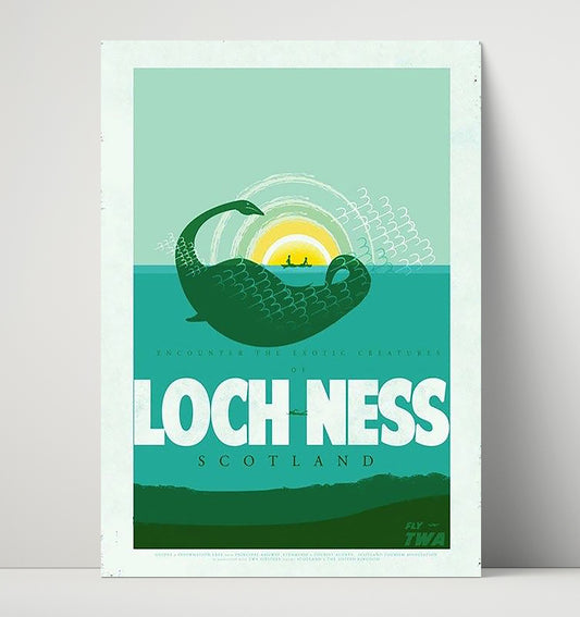 Loch Ness Scotland - Travel - 16x20 Unframed Print