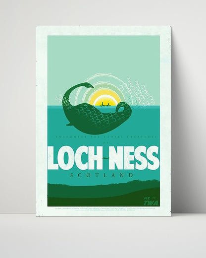 Classic Travel Unframed Poster -  Loch Ness - Scotland