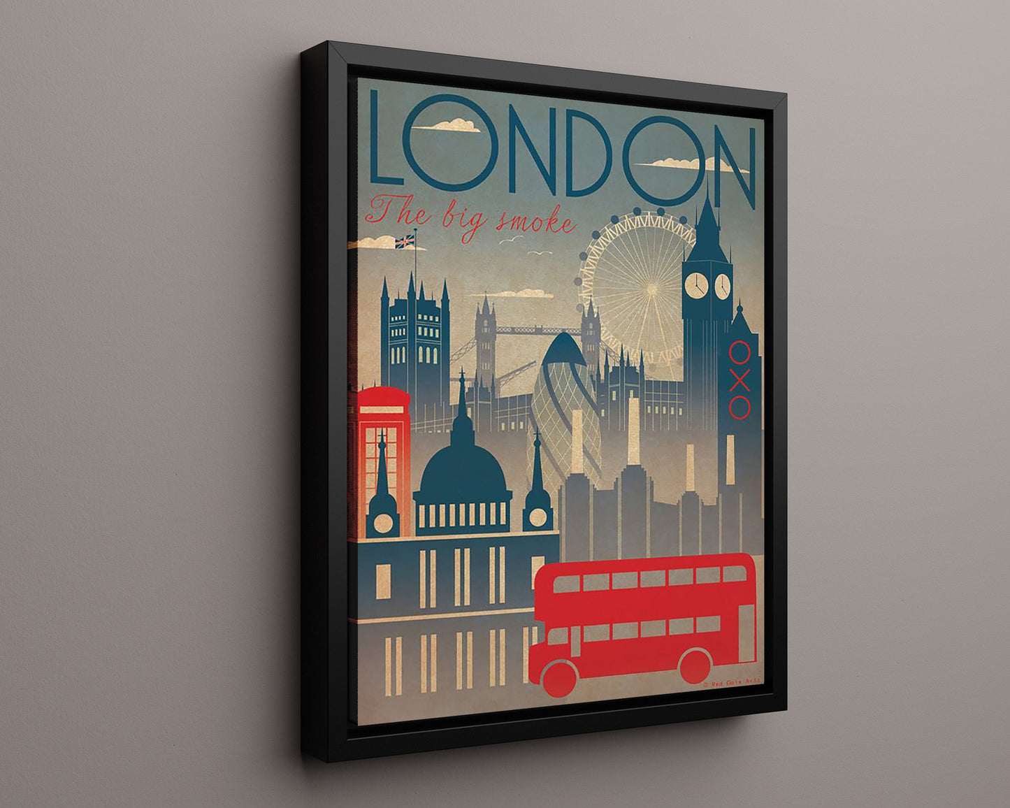 Classic Travel Poster - London - Big Smoke