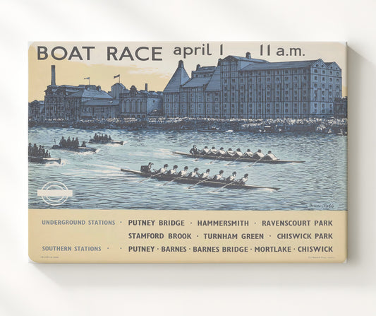 London Boat Race 1 - Travel - 20x24 Canvas