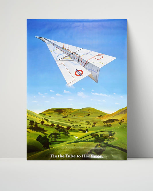 Classic Travel Unframed Poster -  London - Flying Scotsman