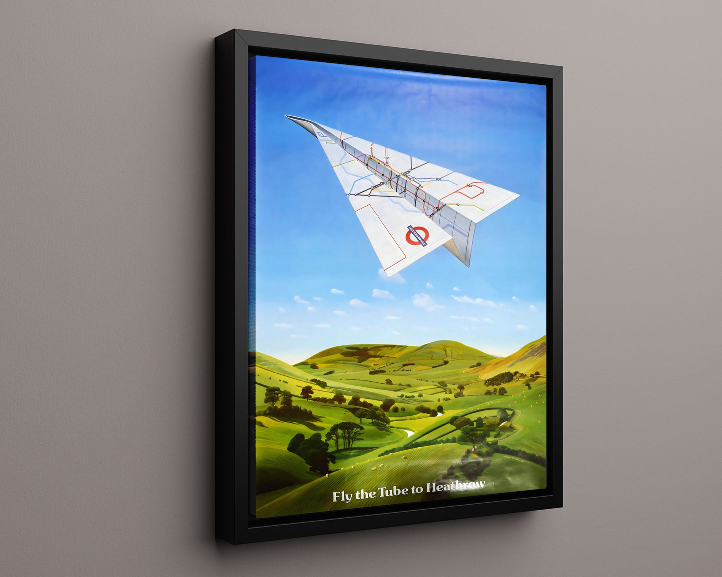 Classic Travel Poster - London - Flying Scotsman