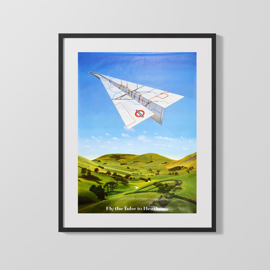 Classic Travel Poster - London - Flying Scotsman