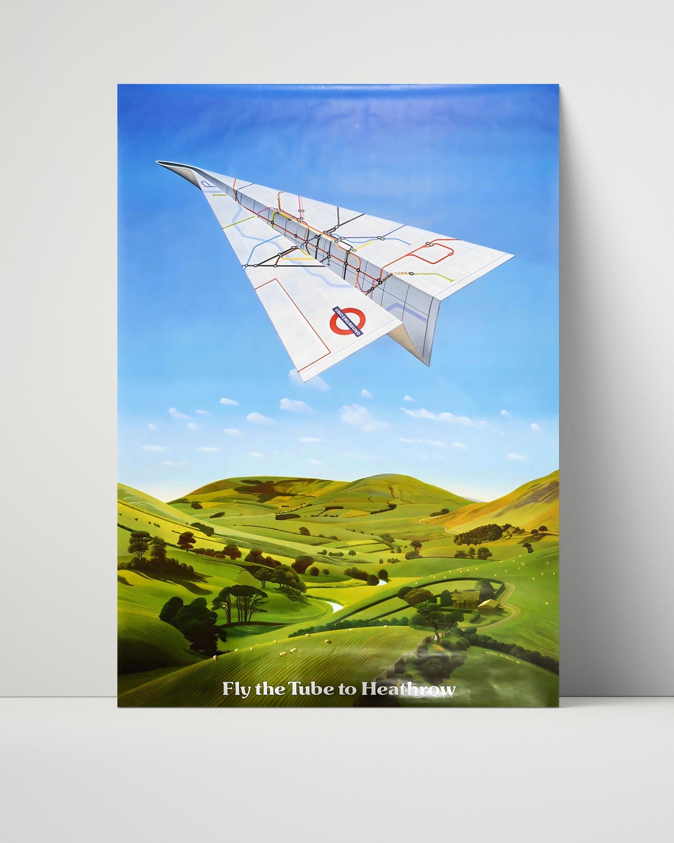 Classic Travel Poster - London - Flying Scotsman