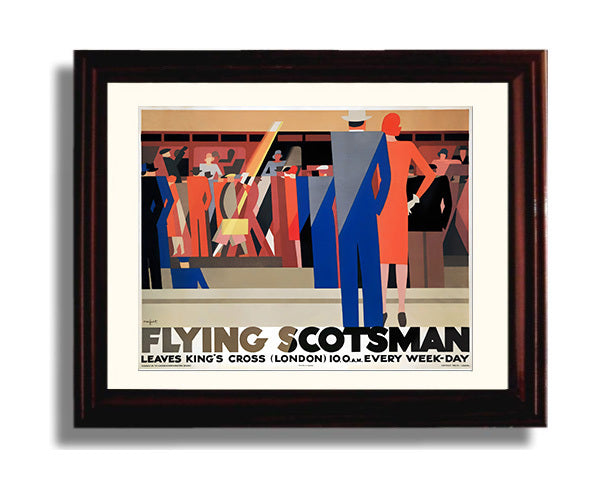 Classic Travel Poster - London - Fly the Tube